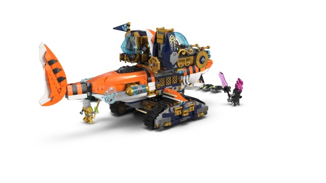 Amazon.com: LEGO DREAMZzz Tiger Shark Tank Building Toy for Boys