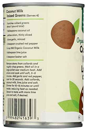 365 By Whole Foods Market, Organic Coconut Milk, 13.5 Fl Oz #TOP4