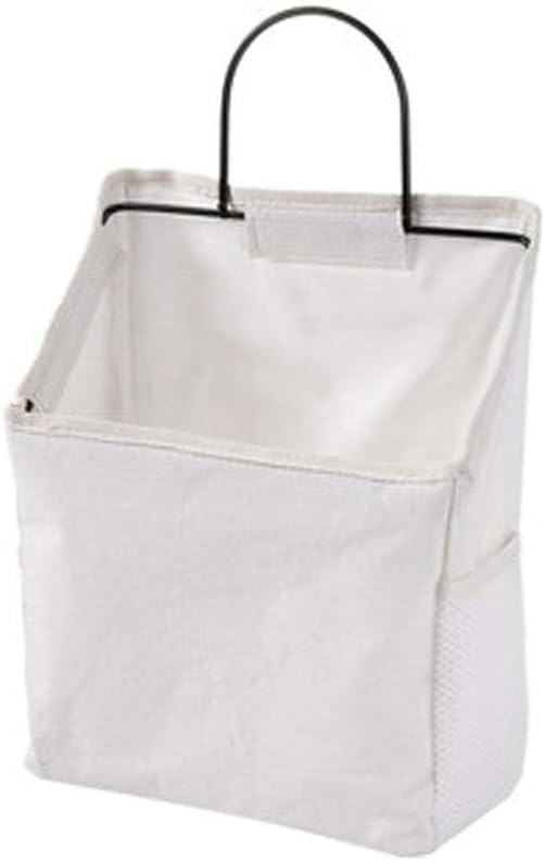 Storage Hanging Bag Wall Mounted Magazine Book Sundries Storages Bag Desktop Storage Basket Hanging Organizer Home Decoration(C)