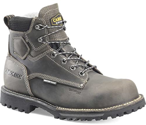 Carolina Men's CA7532 Pitstop 6Composite Toe Waterproof Work Boot Dark Gray 9 D2