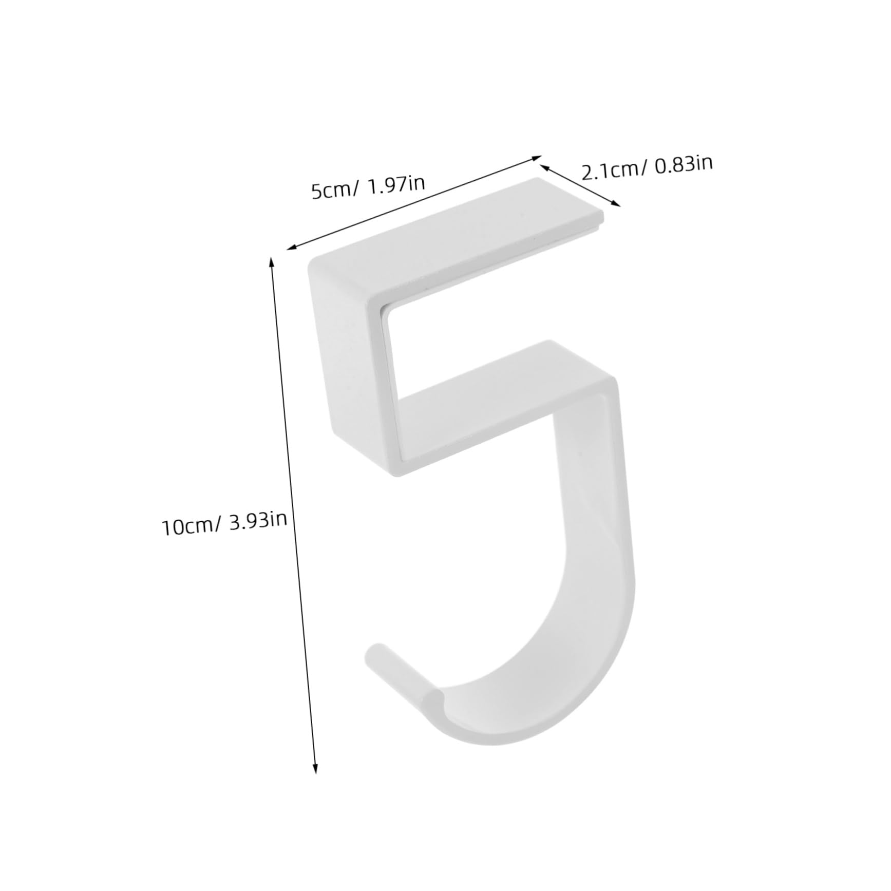 SOESFOUFU Elegant Desk Purse Hook s Shape Bag Hanger Table Backpack Holder Aluminum Construction Widely Applicable