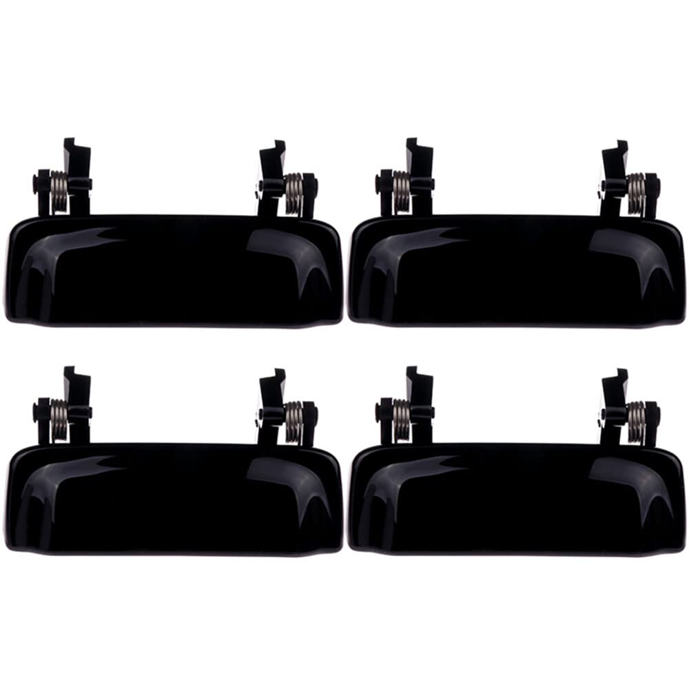 cciyu Exterior Door Handle Front Rear Driver Left Passenger Right Compatible for 1998-2001 for Ford for Explorer Outside Replaces OE 2L2Z7822404AAPTM,