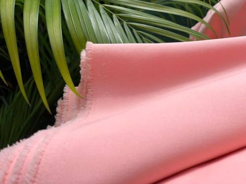 Plongée crêpe stretch jersey knit tissu habillement pêche grande largeur