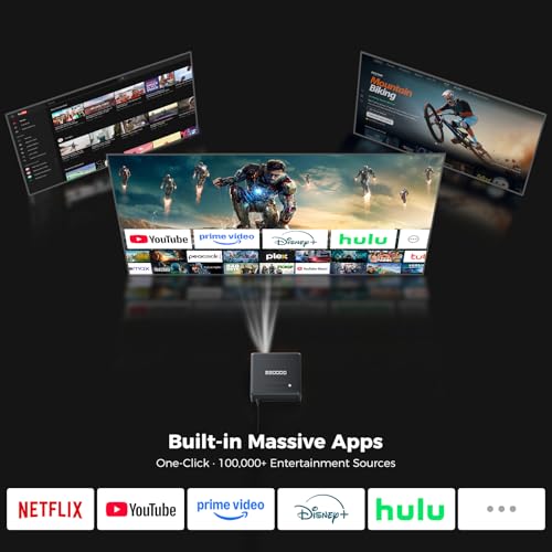 GooDee 4K Smart Projector