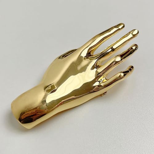 Unique Palm Hand Brooch Pin for Women Men, Fashion Large Lapel Brooch Pins for Clothing Bag Hat Pants Birthday Gift3