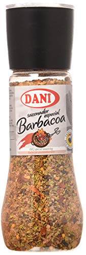 Dani - Barbacoa sazonador especial - Molinillo gigante - Pack 4 x 250 gr.