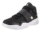 Jordan Nike J23 - Tenis de baloncesto para hombre, negro (Negro / dorado metálico/ blanco), 46 EU