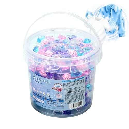 Cápsulas De Detergente - 140 Unidades Perfumadas Concentradas Que Protegen El Color - Cápsulas De Detergente Para Ropa - Para Todo Tejido Lavado Delicado Con Agua Fría Hogar Viajes Dormitorio