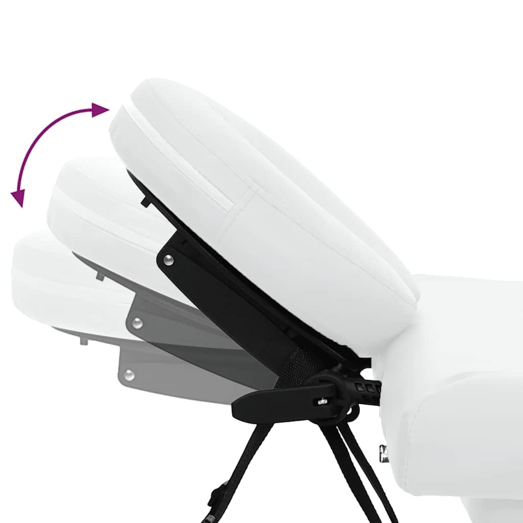 Massagetisch mit Aluminiumrahmen, faltbar 4 Zonen Creme-Weiß,Gesundheit & Schönheit,Körperpflege,Massage & Entspannung,Massagetische,Weiß,18.05 kg-110100