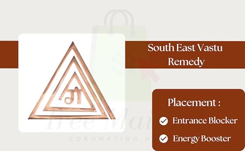 Image of Copper Gaa Helix | 4 Inch | Energy Booster Vastu Remedy | Vastu Helix Remedy for Zone Correction | Zonal Placement - SE | Pack of 1