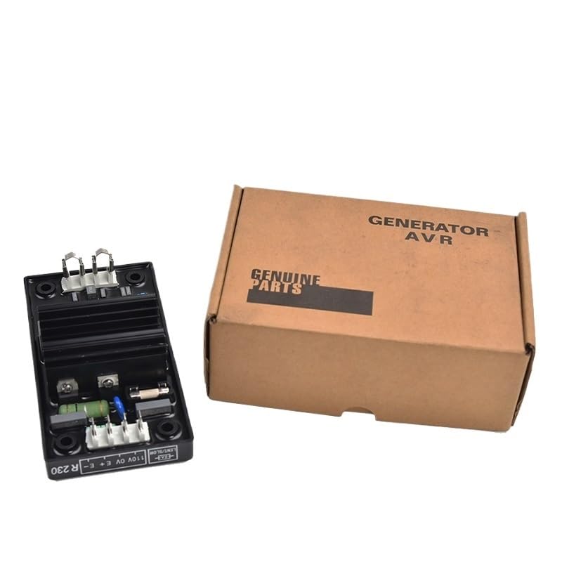 Estabilizador de Voltaje del generador AVR R230 220V 380V AC Interruptor Fuente alimentación trifásico Controlador Ajustable