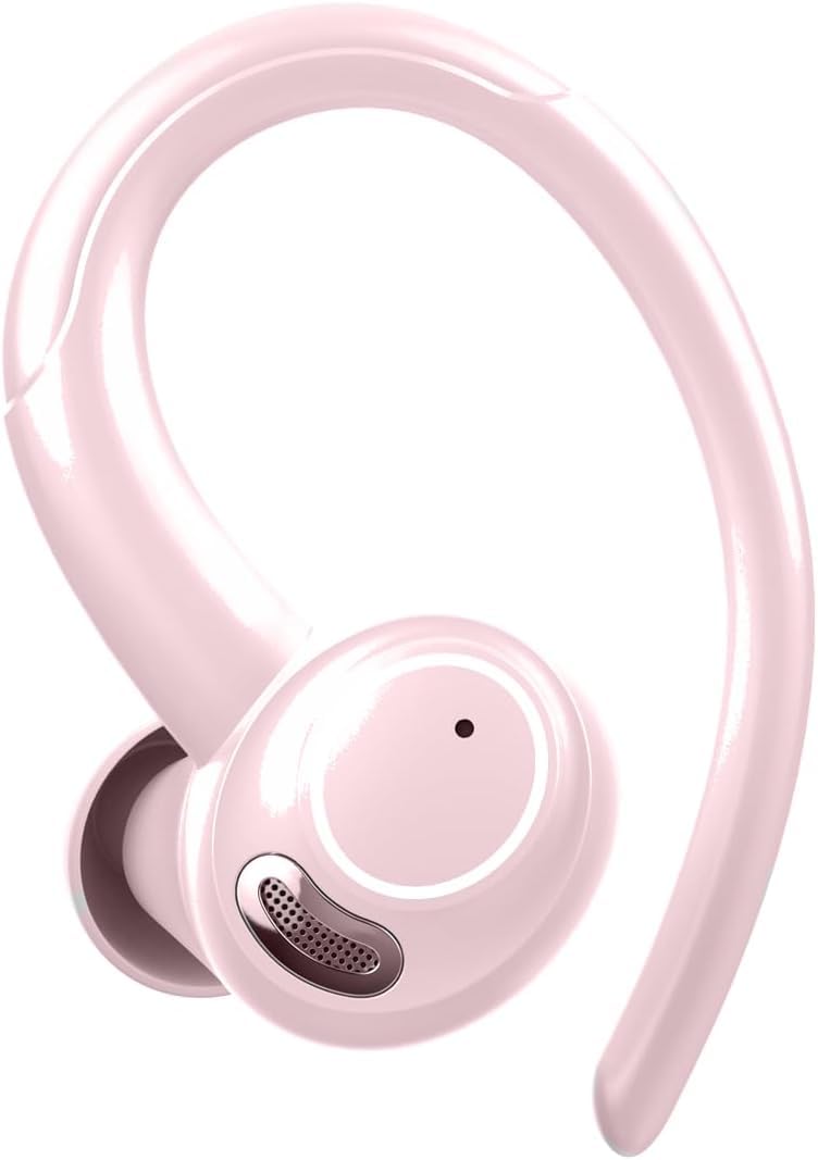Cuffie Bluetooth Csasan 5.3 HiFi Con ENC, IPX7, 40 Ore Di Autonomia E Display LED. Auricolari Wireless Con Touch Control, Colore Verde