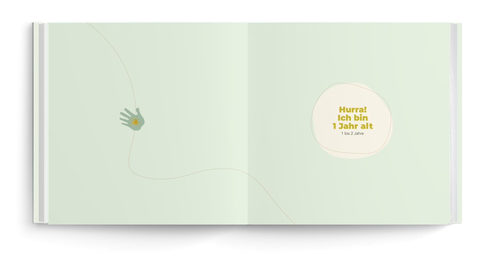 Vom Baby zum Kleinkind: Unser Erinnerungsbuch für die ersten 3 Jahre | Babyalbum zum Momente festhalten | perfektes Geschenk zur Schwangerschaft und Geburt