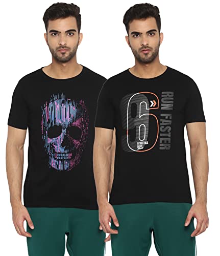Image of Ap'pulse Men's Printed Short Sleeve Sport Tshirt Combo Pack