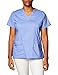 Cherokee Women's Workwear Scrubs Snap Front V-Neck Top, White, Large