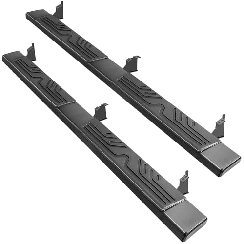 Estribos laterales de aluminio negro para Toyota Tacoma 2005-2023