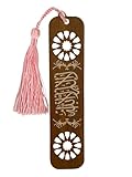Wooden Bookmark with Islamic Motifs Quran Bookmark