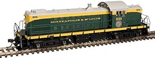 silver HO Minneapolis and St Louis RS-1