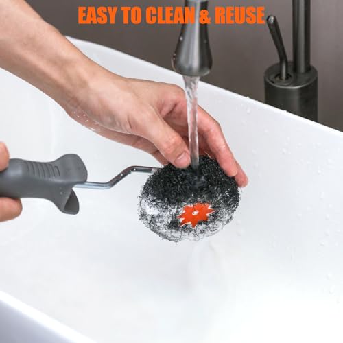 Rouleau d'angle pour cloison sèche avec cadre extensible de 5,1 cm PinStone robuste