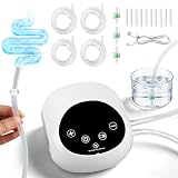 Clisteri Elettrico, per Pulizia del Colon per Donne/Uomini, 1-100 Livelli, Pulizia Profonda a 360°, Pulitore Anale con LCD, Clisteri Domestici con Punta Filtrante/Testina di Guida/Tubo Corto/Lungo