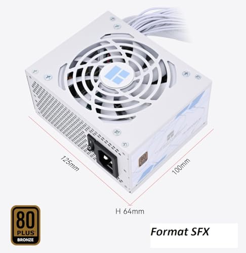 Alimentation PC Thermalright ABFX 500W pour boîtier ITX blanc - 4