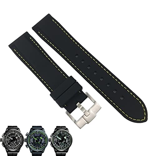Bracelet montre silicone 23mm 24mm souple pour Seiko SKX et Longines