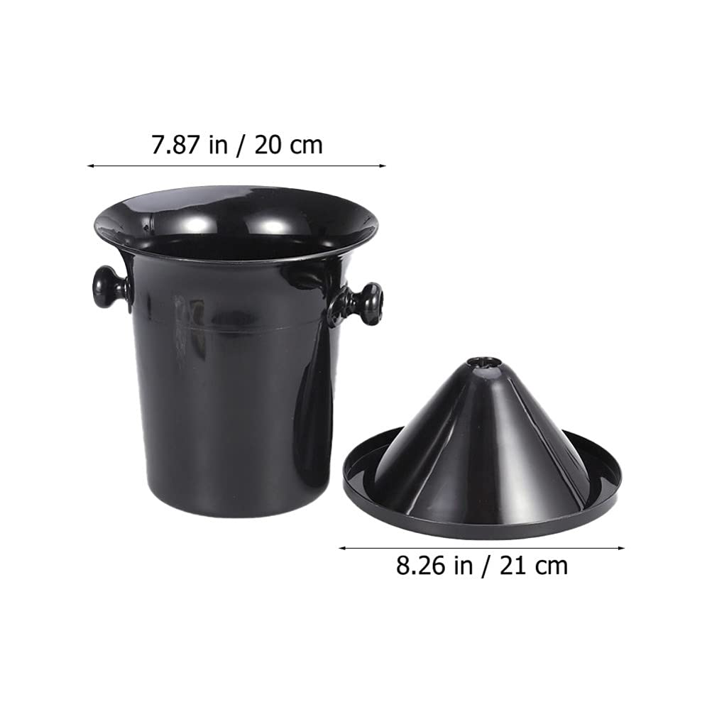 UPKOCH Spittoons Lot de 3 seaux à vin pour dégustation de vin de Noir
