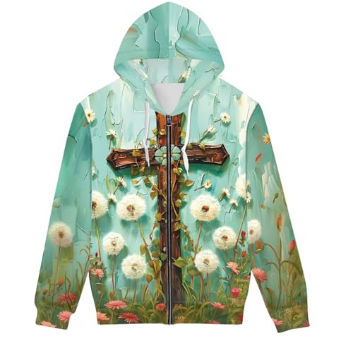 Men's Full-zip Sweatshirt‌,Polyester Fabric Cooling With Drawcord Fashion Hoodies,Active Shirts3