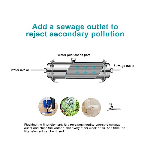 Équipement purification d'eau boisson directe en acier inoxydable