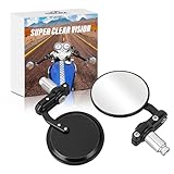Frokom Universal Motorcycle Mirrors, 3 Inch 7/8