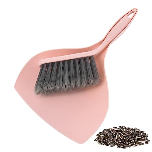 Pala y escoba, recogedor y cepillo, juego de herramientas para la limpieza de la basura sin polvo, cepillo para limpiar la pala para mesa, cocina, dormitorio, salón, casa, Sp