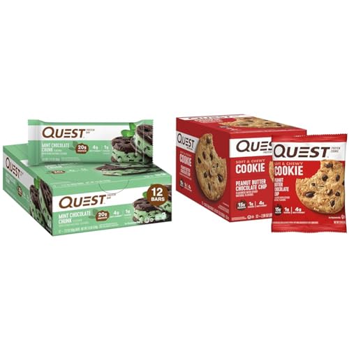 Barras de Proteína Quest Chocolate y Menta 24 Unidades miniatura 1
