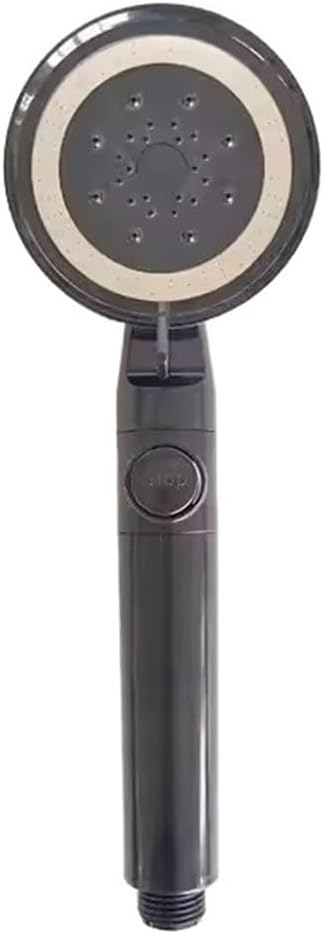12" Large Rain Shower Head Set - High Pressure Ceiling Mounted Char Showerhead for Luxurious Bathroom Experience - Black Finish 4M Flow Rate