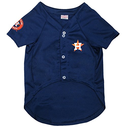 Image of MLBPA Dog Jersey - Jose Altuve #27 Pet Jersey - MLB Houston Astros Mesh Jersey, Small