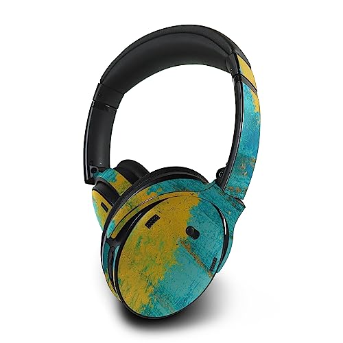 Image of MightySkins Skin Compatible with Bose QuietComfort 45 Headphones - Acrylic Blue | Protective, Durable, and Unique Vinyl Decal wrap Cover | Easy to Apply, Remove, and Change Styles | Made in The USA
