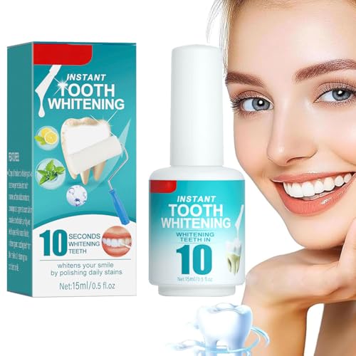 Blanqueadores Dentales,Serum Corrector de Color Dental Efecto Instantáneo,Gel Blanqueador Dientes Efectivo,Serum Blanqueador Dental,Blanquea Dientes Amarillos o Manchados,Proteje el Esmalte Dental