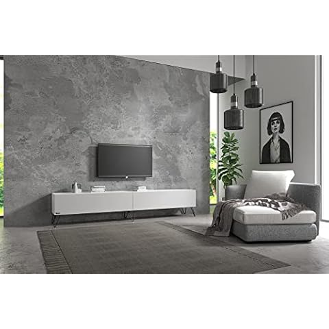 Wuun® TV-Board Lowboard Wohnwand TV-Bank Somero Cover