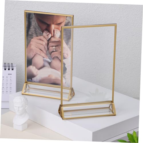 Support de menu vertical et porte affiche transparent LABRIMP pour commerces