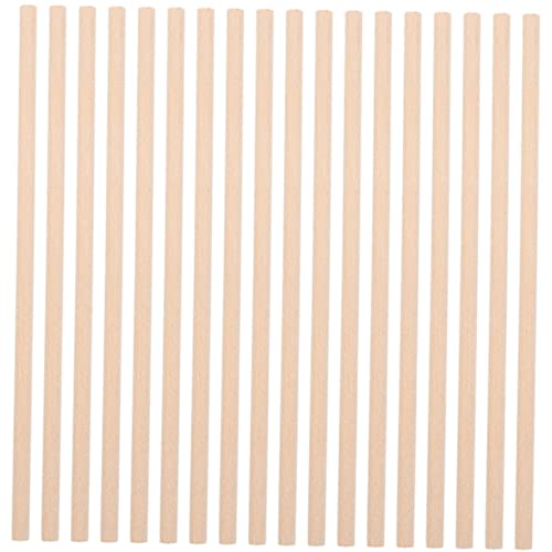 NUOBESTY 50pcs Wooden Stick Rhythm Rods Percussion Instrument Sticks Playset Rhythm Beating Educational Tool Drum Sticks Rhythm Sticks for Bongo Drums for Bongos Khaki