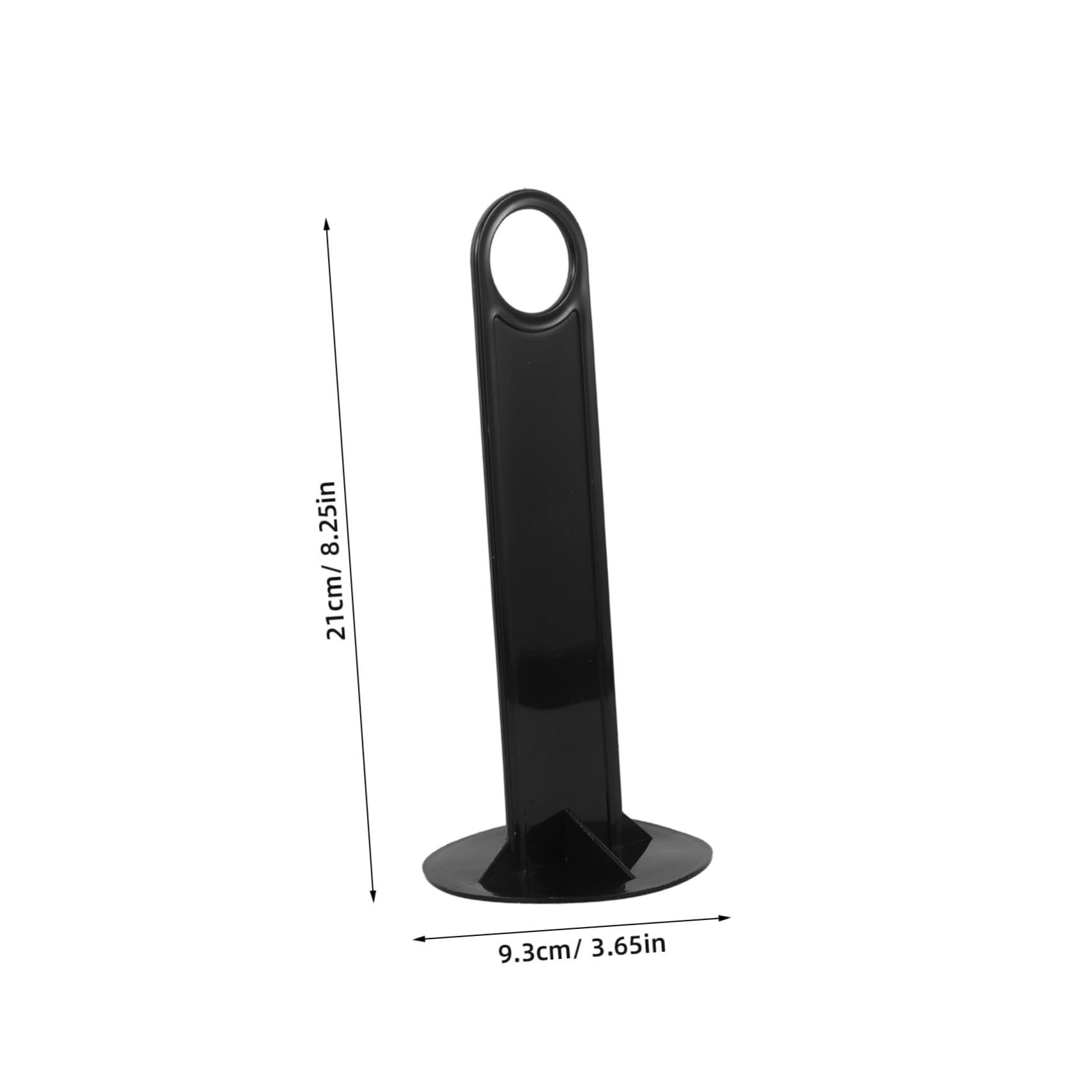Toyvian Support de Rangement pour Plots de Marquage Football, Plateau Disque PP Noir, 8 Pièces