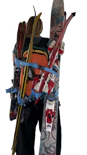 Ski Squad Quad Family Ski Backpack 2nd Gen with Warranty