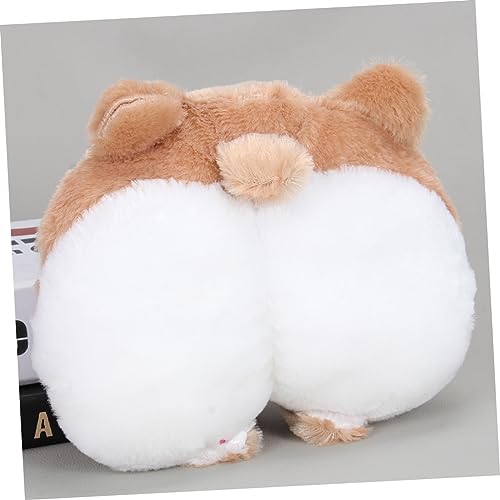 VICASKY 3 Pecas travesseiro de pelúcia Almofada de pelúcia corgi Almofada multifuncional de corgi tr