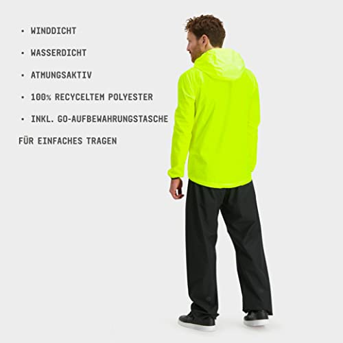 Regenanzug AGU GO Essential für Herren und Damen, wasserdichte Regenkombi