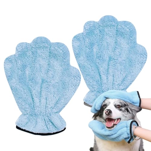 Toallitas para mascotas para perros - Toalla de baño para gatos | Guante de lavado desechable, guantes de baño para mascotas - hogar, viaje interior, cuidado, lavado, conejos, gatito, cachorro