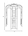 1. GO Steel Garden Arch, 8' High x 5'2
