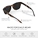 Polarized Sunglasses for Mens Womens - Fashion Men Sun Glasses Shades for Driving Golf Fishing Lightweight UV Protection