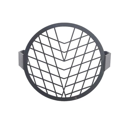 Grille de phare de moto en acier pour éviter la casse du verre en voyage