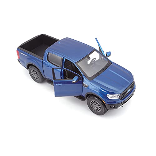 2019 Ford Ranger 1:24 Maisto Azul Miniatura miniatura 5