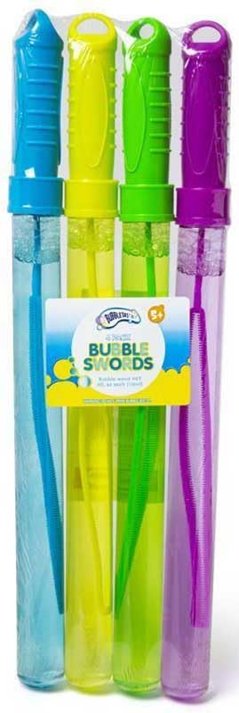 Bubbletastic 4 Pack Bubble Swords