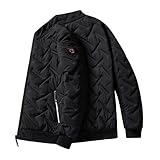 【Todo Partido​​】: cazadora plumas hombre perfecto sobre jerséis o capas medias, combinable con pantalones de ski o jeans. ideal para looks urbanos o deportivos con ​​accesorios de invierno​​ como gorros y guantes.